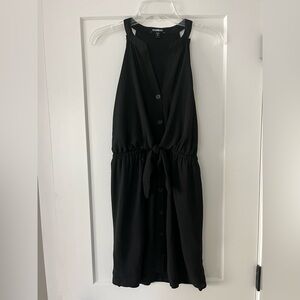 Express Black Halter Sundress Cocktail